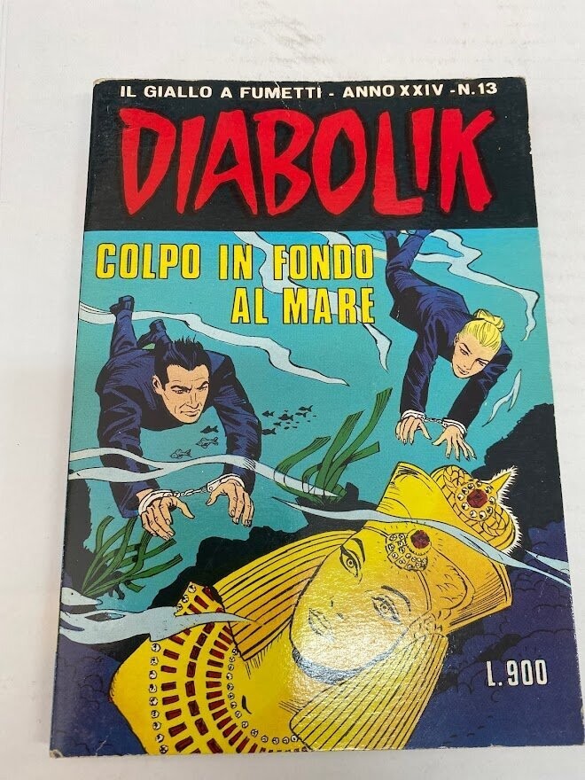 Diabolik - Anno XXIV - N.13 - COLPO IN FONDO AL MARE