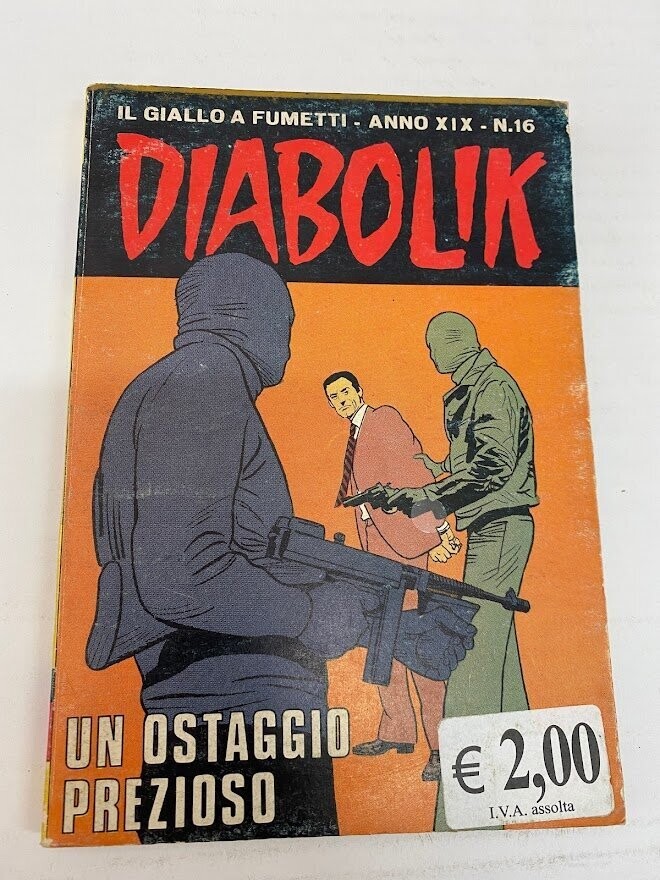 Diabolik - Anno XIX - N.16 - UN OSTAGGIO PREZIOSO