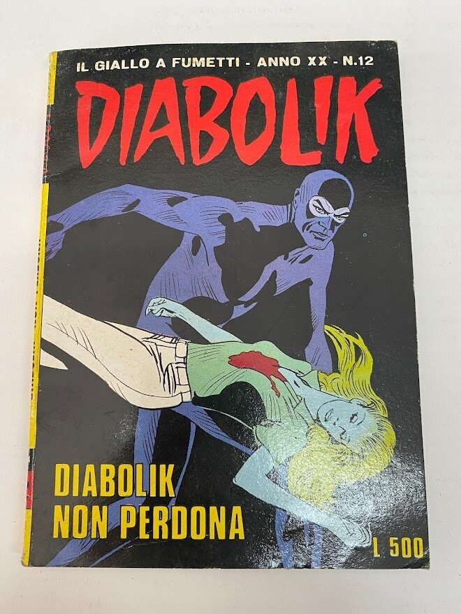 Diabolik - Anno XX - N.12 - DIABOLIK NON PERDONA