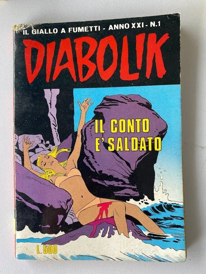 Diabolik - Anno XXI - N.1 - IL CONTO E' SALDATO