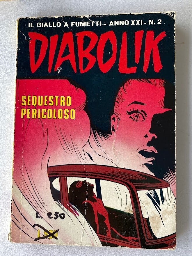 Diabolik - Anno XXI - N.2 - SEQUESTRO PERICOLOSO