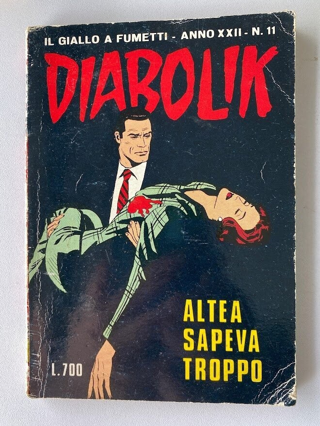 Diabolik - Anno XXII - N.11 - ALTEA SAPEVA TROPPO