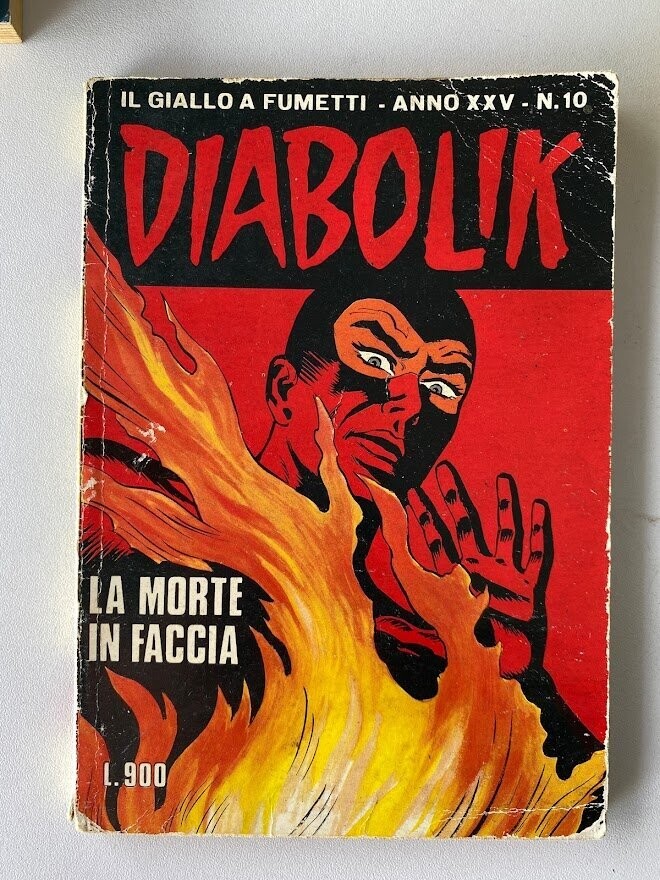 Diabolik - Anno XXV - N.10 - LA MORTE IN FACCIA