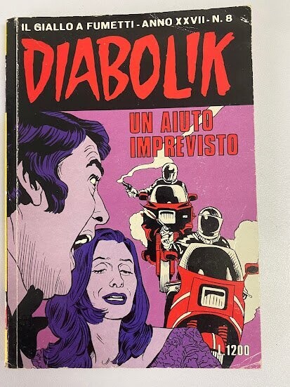 Diabolik - Anno XXVII - N.8 - UN AIUTO IMPREVISTO