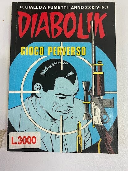 Diabolik - Anno XXXIV - N.1 - GIOCO PERVERSO