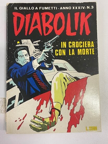 Diabolik - Anno XXXIV - N.3 - IN CROCIERA CON LA MORTE