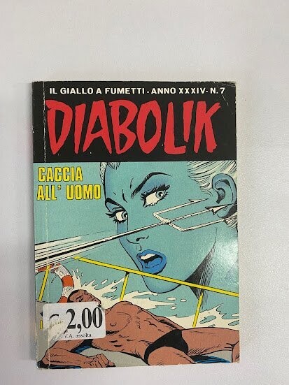 Diabolik - Anno XXXIV - N.7 - CACCIA ALL'UOMO