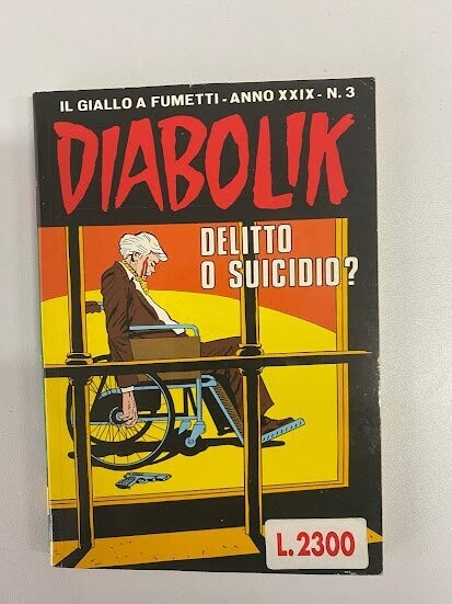 Diabolik - Anno XXIX - N.3 - DELITTO O SUICIDIO?