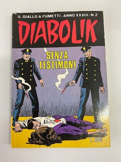 Diabolik - Anno XXVIII - N.2 - SENZA TESTIMONI