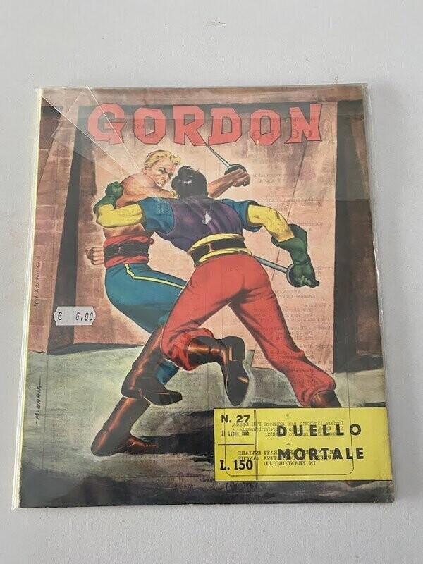 GORDON N.27 - DUELLO MORTALE - FRATELLI SPADA
