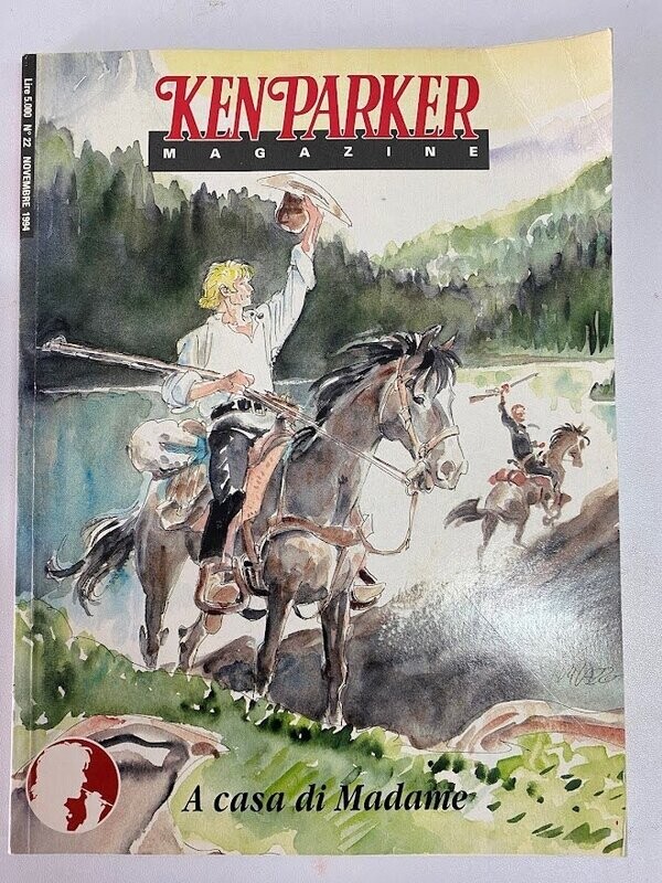 KEN PARKER MAGAZINE N.22 - A CASA DI MADAME - BONELLI ED.