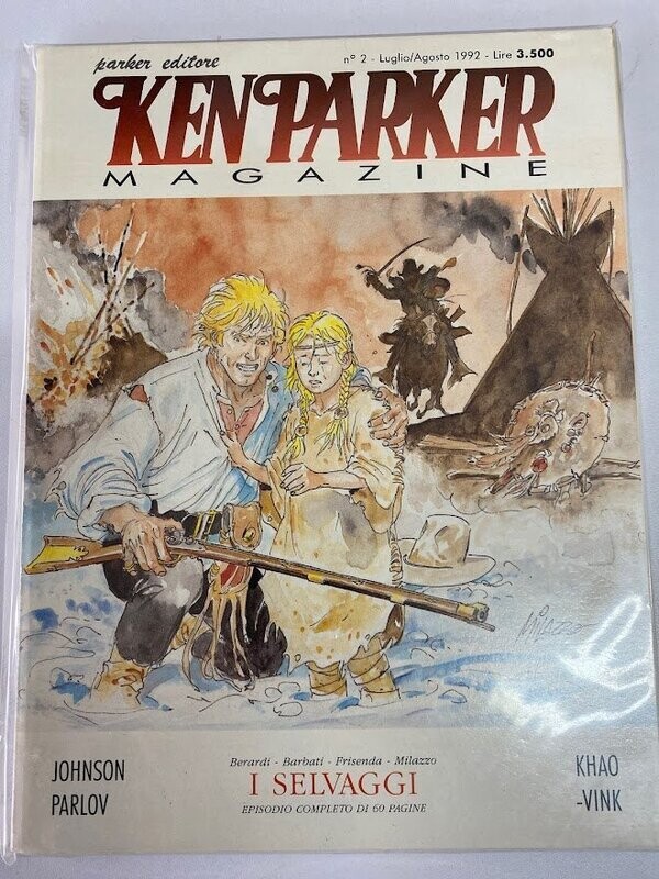 KEN PARKER MAGAZINE N.2 - I SELVAGGI - BONELLI ED.