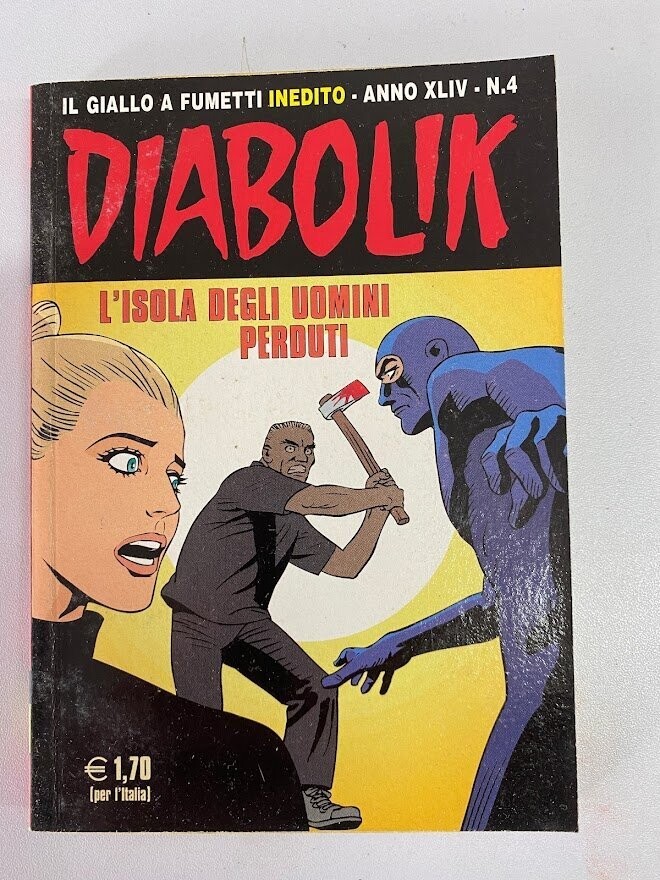 Diabolik - Anno XLIV - N.4 - L'ISOLA DEGLI UOMINI PERDUTI