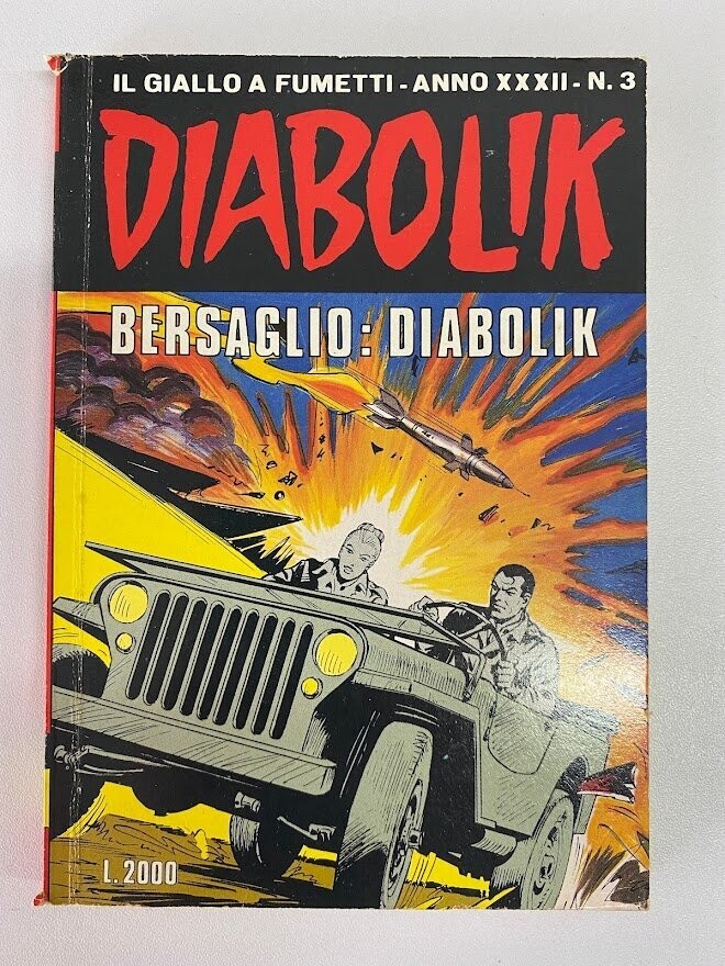 Diabolik - Anno XXXII - N.3 - BERSAGLIO: DIABOLIK
