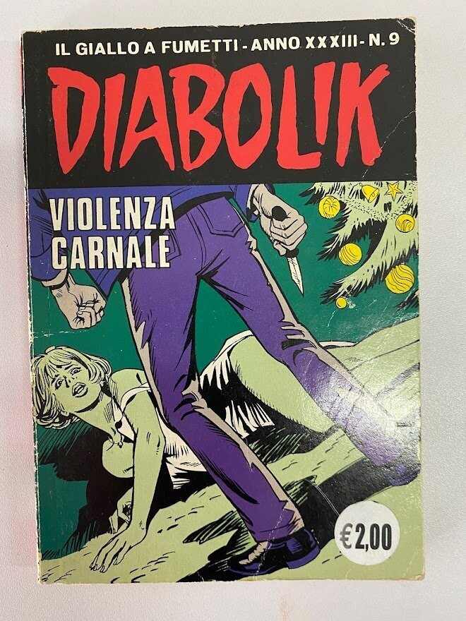Diabolik - Anno XXXIII - N.9 - VIOLENZA CARNALE
