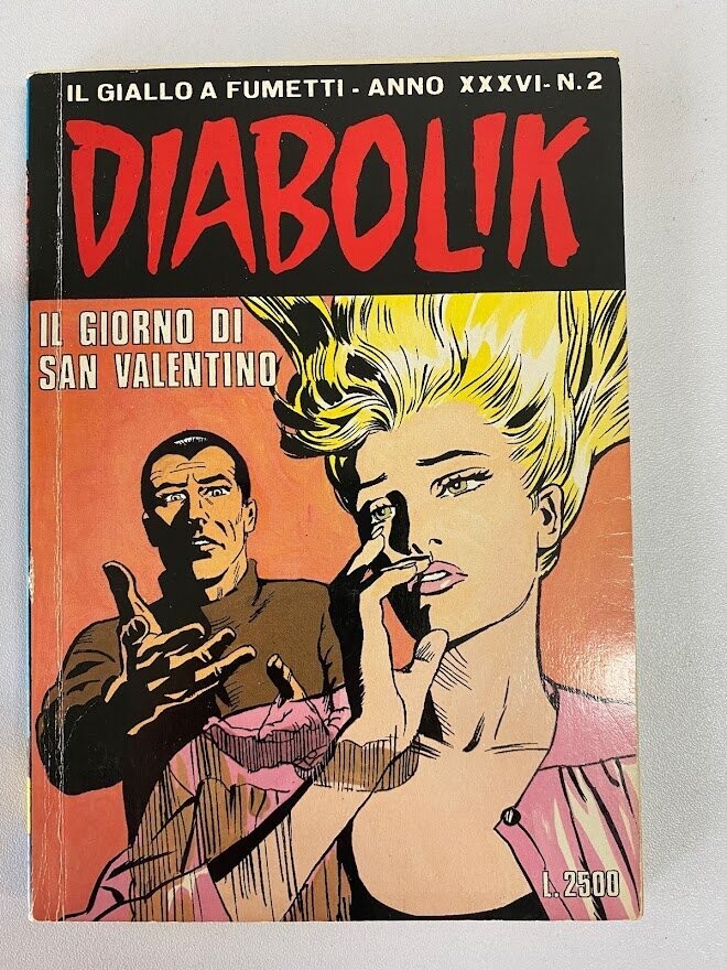 Diabolik - Anno XXXVI - N.2 - IL GIORNO DI SAN VALENTINO
