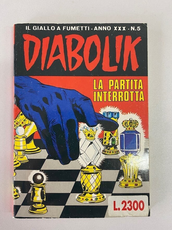 Diabolik - Anno XXX - N.5 - LA PARTITA INTERROTTA