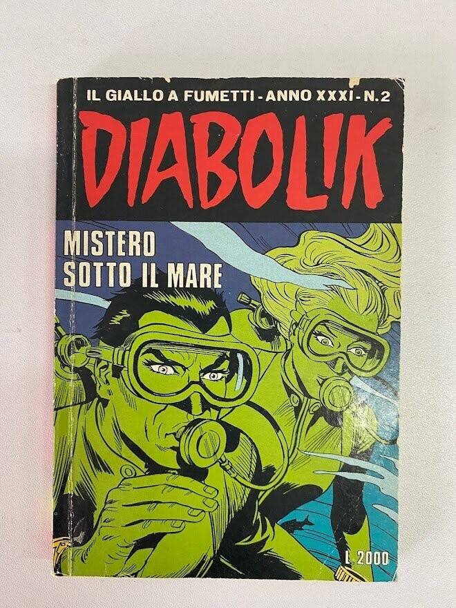 Diabolik - Anno XXXI - N.2 - MISTERO SOTTO IL MARE