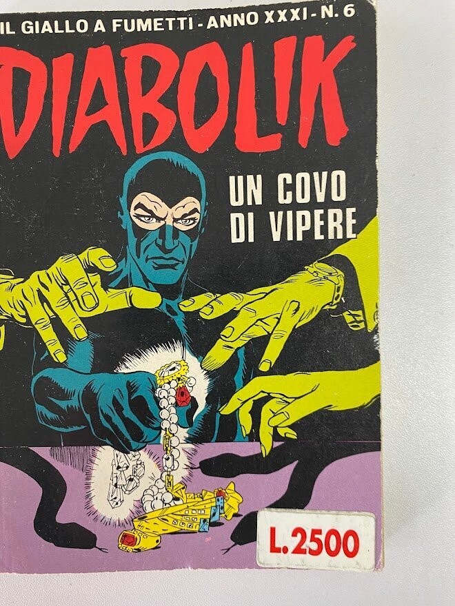 Diabolik - Anno XXXI - N.6 - UN COVO DI VIPERE