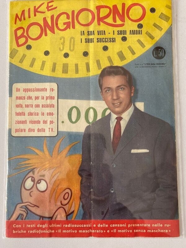 Mike Buongiorno - Supplemento  a L'Eco della Canzone 1956