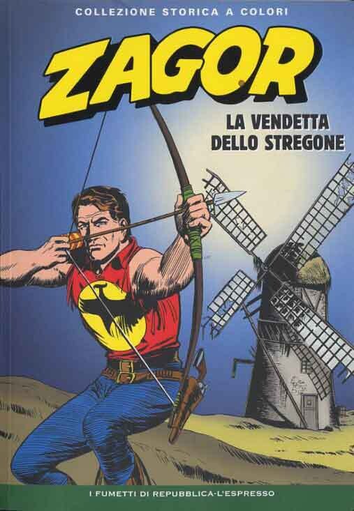 Zagor Collezione storica a colori N.7 - VENDETTA DELLO STREGONE - Ed. L'espresso