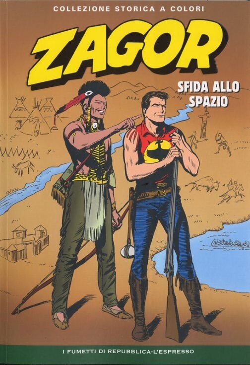 Zagor Collezione storica a colori N.13 - SFIDA ALLO SPAZIO - Ed. L'espresso