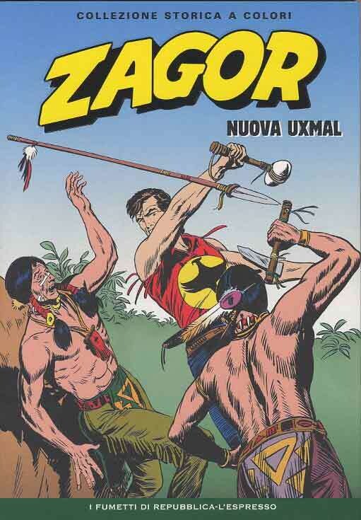 Zagor Collezione storica a colori N.22 - NUOVA UXMAL - Ed. L'espresso