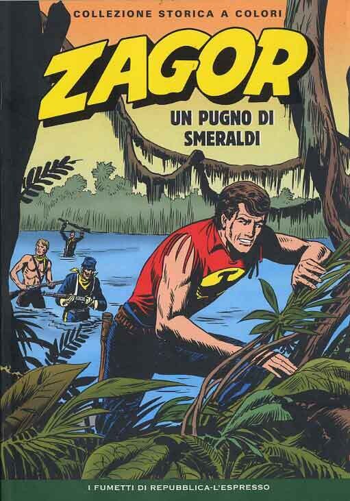 Zagor Collezione storica a colori N.23 - UN PUGNO DI SMERALDI - Ed. L'espresso