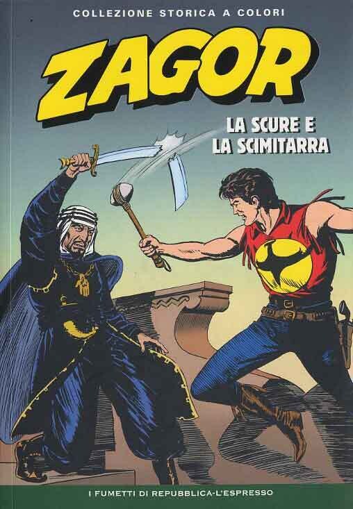 Zagor Collezione storica a colori N.31 - LA SCURE E LA SCIMITARRA - Ed. L'espresso