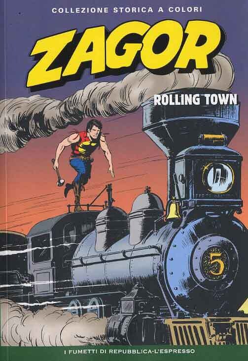 Zagor Collezione storica a colori N.34 - ROLLING TOWN- Ed. L'espresso