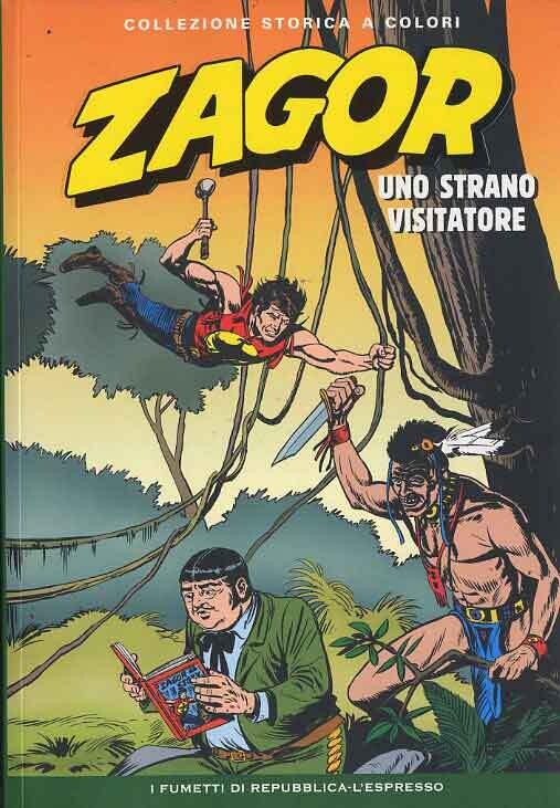 Zagor Collezione storica a colori N.33 - UNO STRANO VISITATORE- Ed. L'espresso