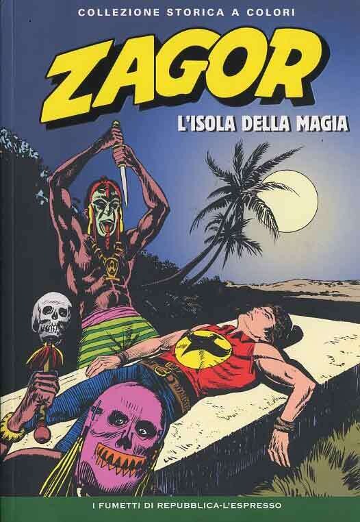 Zagor Collezione storica a colori N.38 - L'ISOLA DELLA MAGIA - Ed. L'espresso