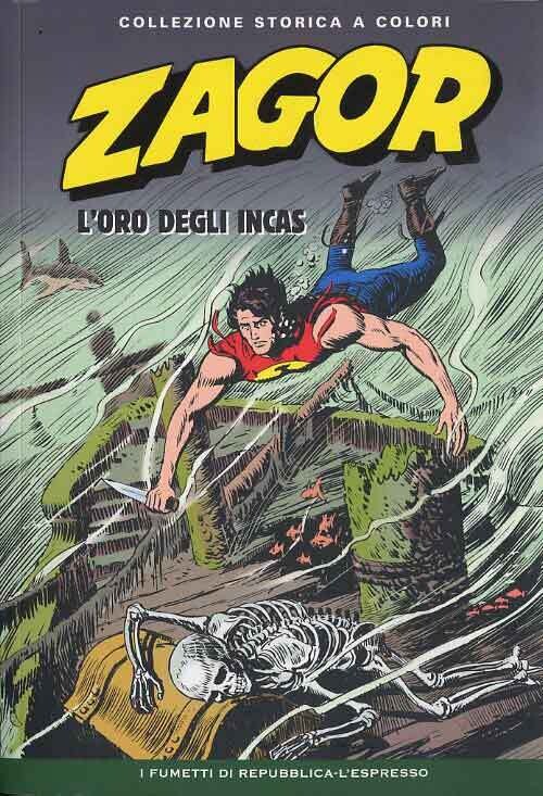 Zagor Collezione storica a colori N.39 - L'ORO DEGLI INCAS - Ed. L'espresso