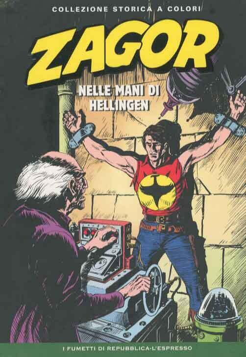 Zagor Collezione storica a colori N.44 - NELLE MANI DI HELLINGEN - Ed. L'espresso