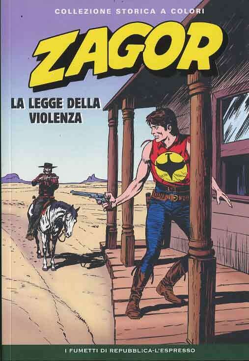 Zagor Collezione storica a colori N.48 - LA LEGGE DELLA VIOLENZA - Ed. L'espresso