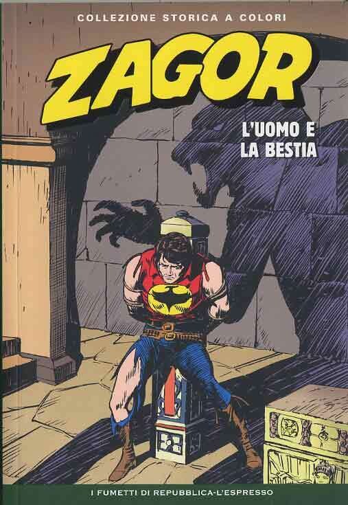 Zagor Collezione storica a colori N.54 - L'UOMO E LA BESTIA - Ed. L'espresso