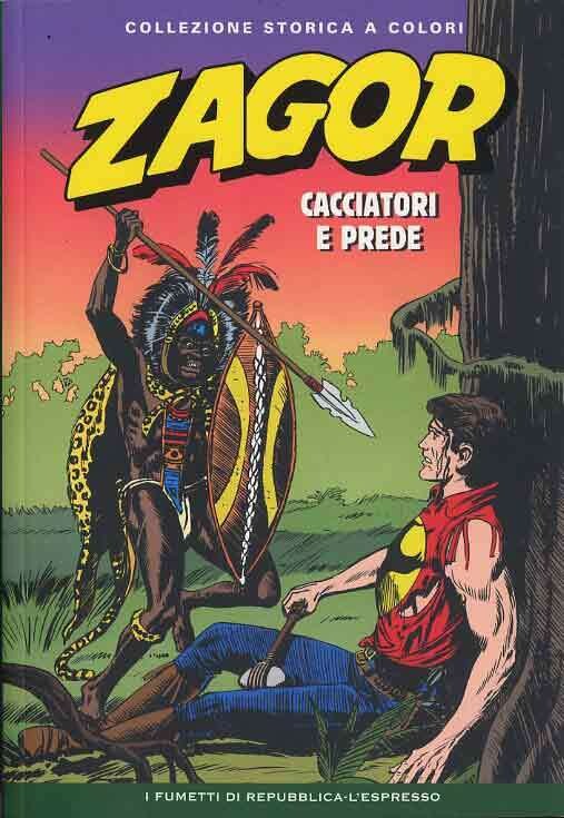 Zagor Collezione storica a colori N.57 - CACCIATORI E PREDE - Ed. L'espresso