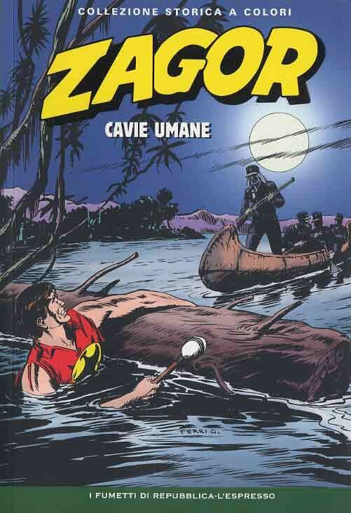 Zagor Collezione storica a colori N.61 - CAVIE UMANE - Ed. L'espresso