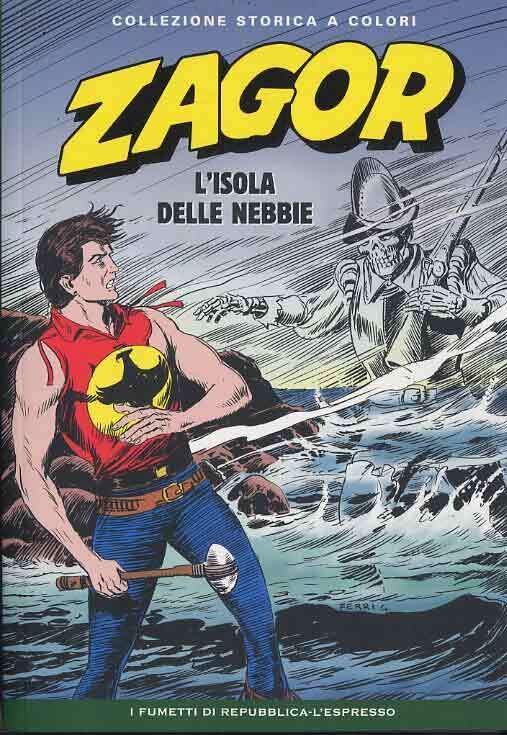 Zagor Collezione storica a colori N.60 - L'ISOLA DELLE NEBBIE - Ed. L'espresso