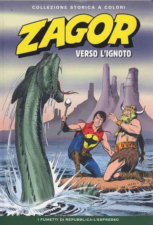 Zagor Collezione storica a colori N.67 - VERSO L'IGNOTO - Ed. L'espresso