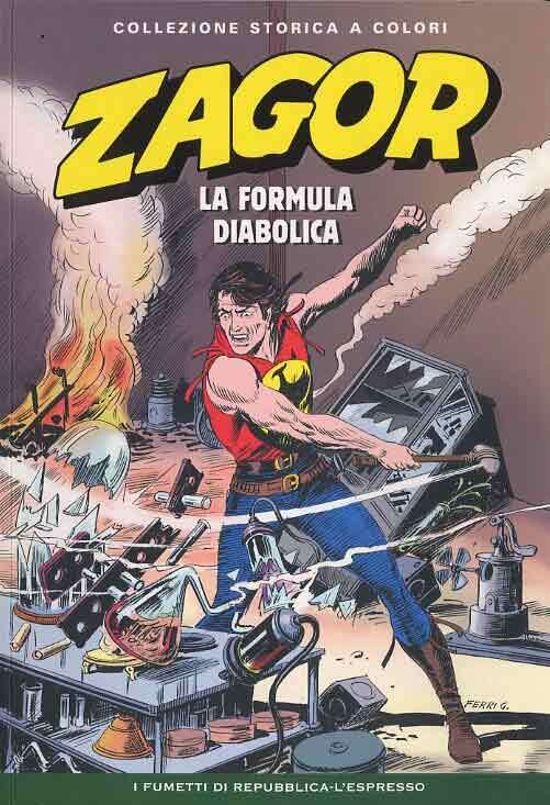 Zagor Collezione storica a colori N.65 - LA FORMULA DIABOLICA - Ed. L'espresso