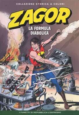 Zagor Collezione storica a colori N.65 - LA FORMULA DIABOLICA - Ed. L'espresso Zagor Collezione storica a colori N.65 - LA FORMULA DIABOLICA - Ed. L'espresso