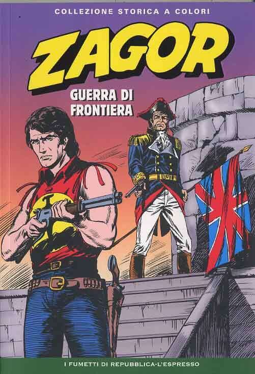 Zagor Collezione storica a colori N.64 - GUERRA DI FRONTIERA - Ed. L'espresso