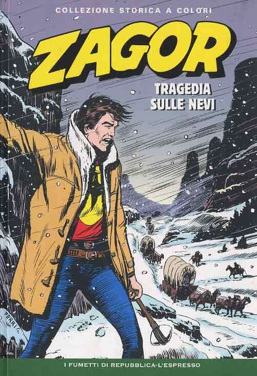 Zagor Collezione storica a colori N.69 - TRAGEDIA SULLE NEVI - Ed. L'espresso