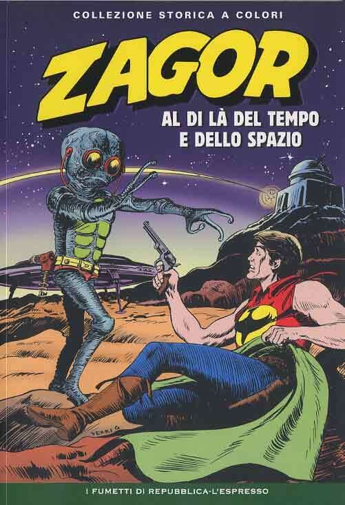Zagor Collezione storica a colori N.71 - AL DI LA' DEL TEMPO E DELLO SPAZIO - Ed. L'espresso
