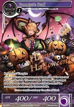 Vampire's Staff- FOW -RL-ITA-NM-foil-full Art