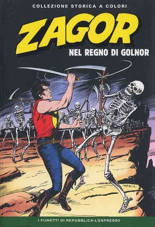 Zagor Collezione storica a colori N.76 - NEL REGNO DO GOLNOR - Ed. L'espresso
