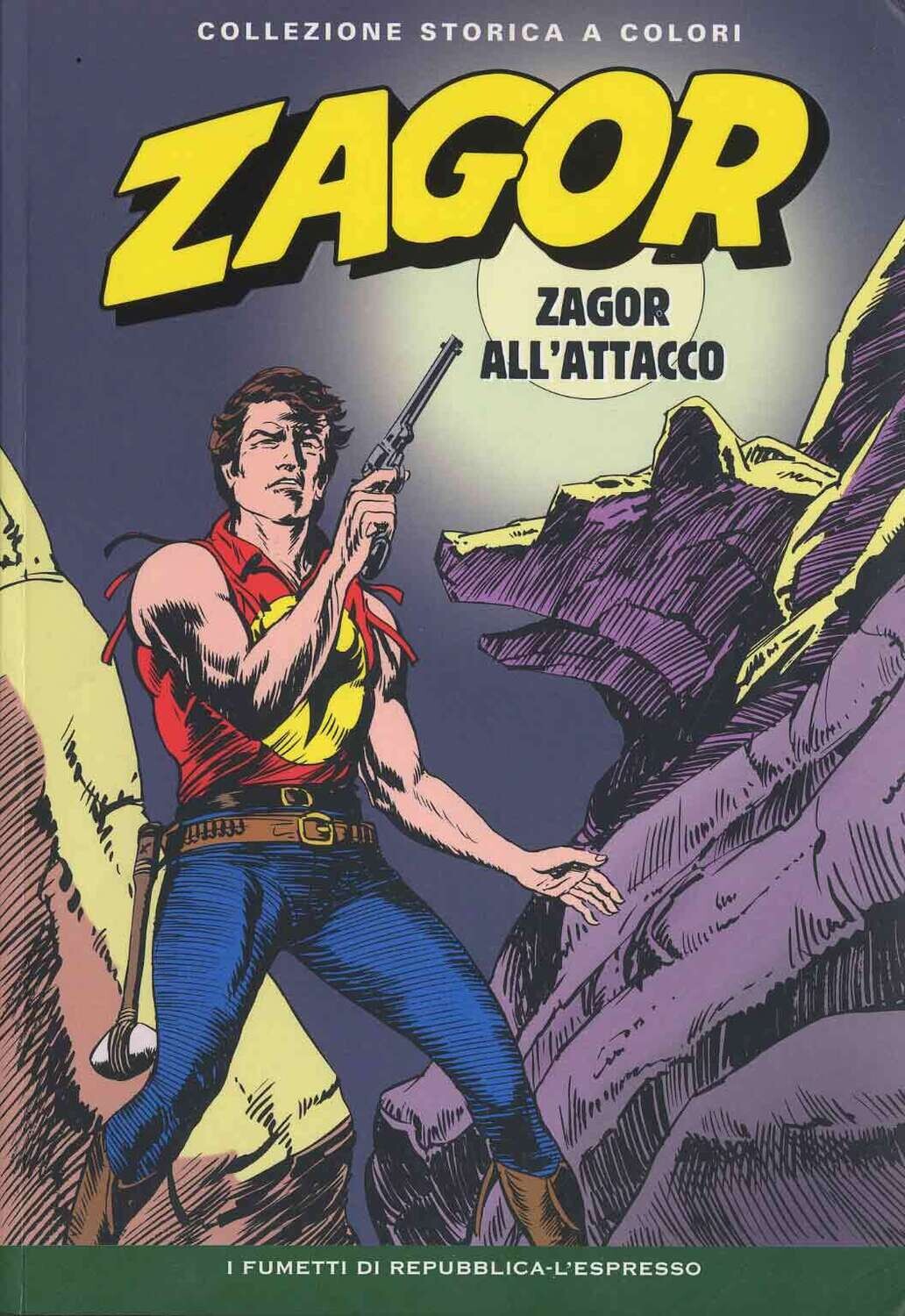 Zagor Collezione storica a colori N.83 - ZAGOR ALL'ATTACCO - Ed. L'espresso