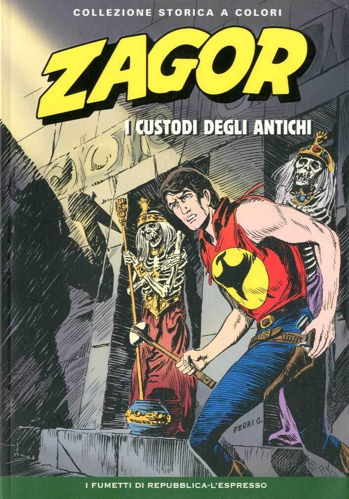 Zagor Collezione storica a colori N.91 - I CUSTODI DEGLI ANTICHI - Ed. L'espresso