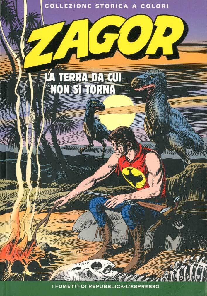 Zagor Collezione storica a colori N.94 - LA TERRA DA CUI NON SI TORNA - Ed. L'espresso